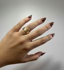 ALIANÇA EM BANHO 18K