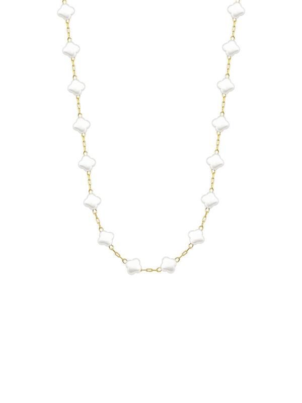 CHOKER PÉROLA TREVO