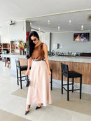 SAIA MIDI BEGE – M