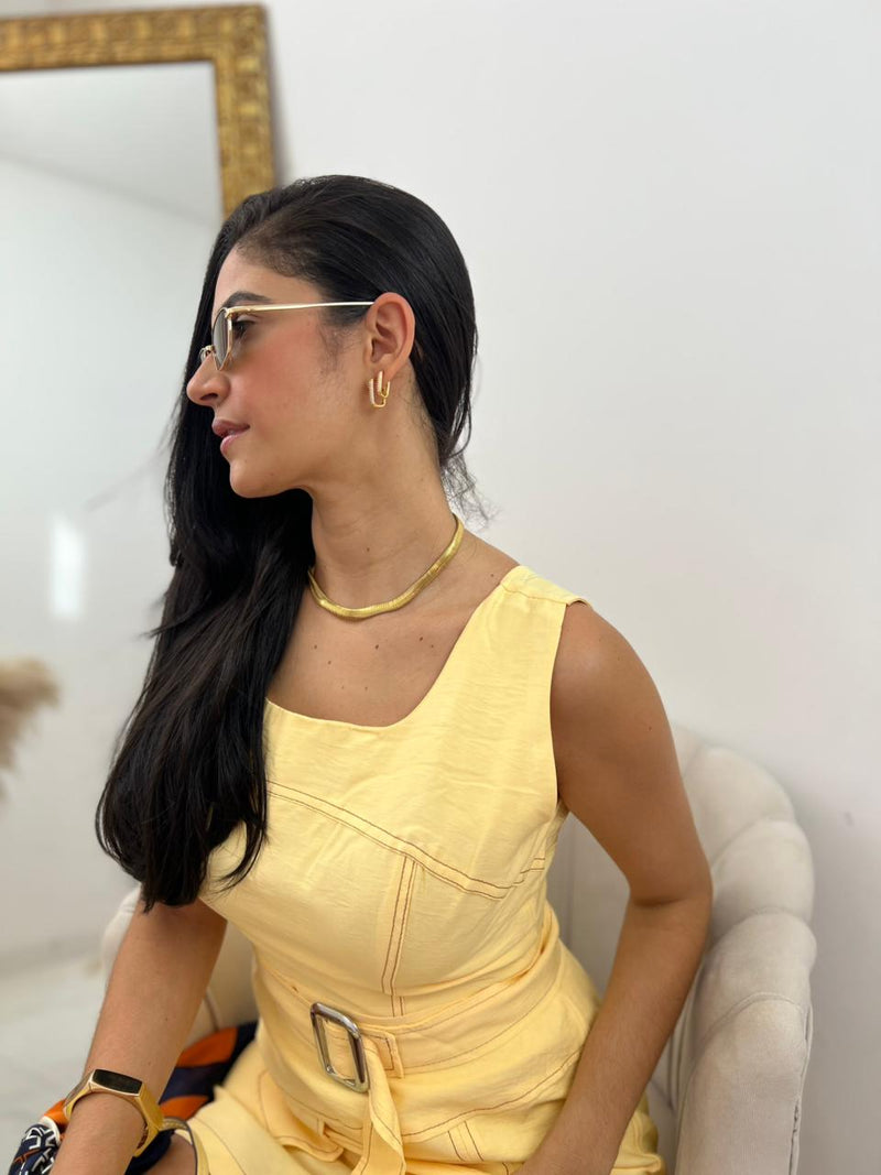 TRIO ARGOLA QUADRADA CRAVEJADA