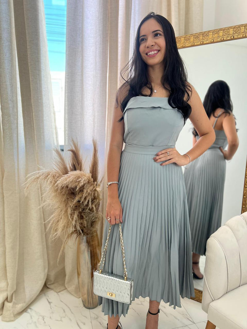 CONJUNTO PLINÇADO CINZA – P